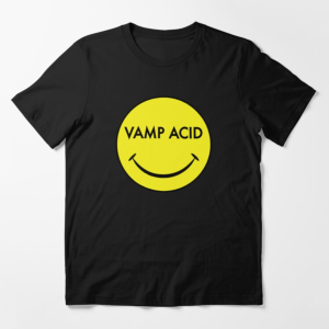 Vamp Acid Techno Smiley T-Shirt